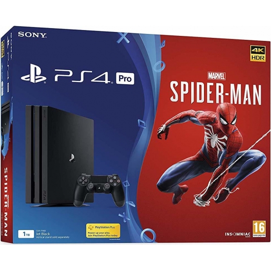 Sony Playstation 4 Pro  1TB + Spiderman