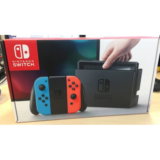 Nintendo Switch Console (κόκκινο και μπλέ Joy-Con) 32GB (2019)