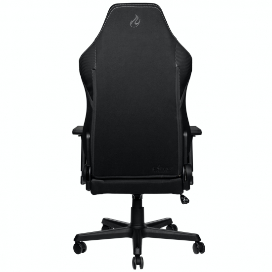 NITRO CONCEPTS X1000 GAMING CHAIR – QUALITY FABRIC & COLD FOAM – STEALTH BLACK
