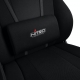 NITRO CONCEPTS X1000 GAMING CHAIR – QUALITY FABRIC & COLD FOAM – STEALTH BLACK