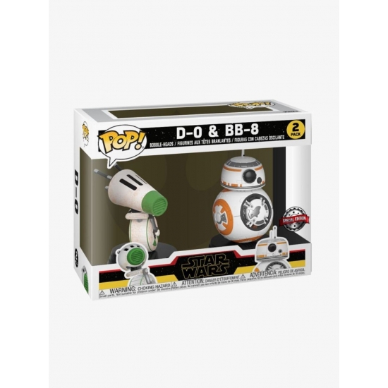 Funko POP! Star Wars - D-0 & BB-8 2Pack (Special Edition) Bobble-Heads Vinyl Figures