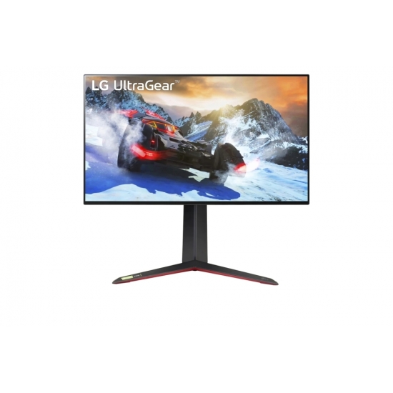LG UltraGear 27GP950-B, 27-Inch UHD IPS Gaming Monitor, 144Hz, 3840x2160, 16:9, 1ms, 1000:1, USB, HDMI, DP, Black/Red