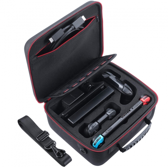 Gear Up Large Deluxe Nintendo Switch Travel case