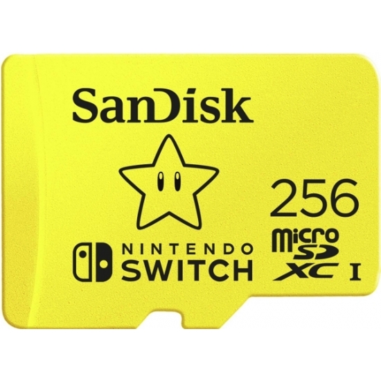 Switch Micro SDXC SanDisk 256GB for Nintendo Switch