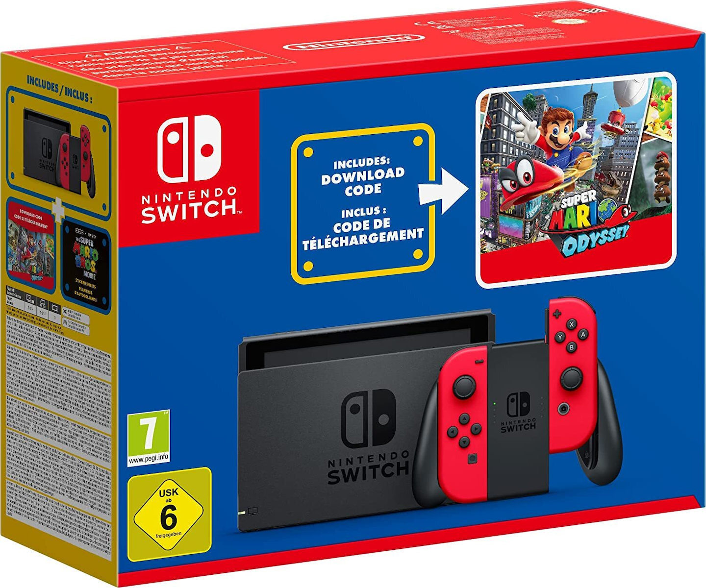 Nintendo Switch Console & Super Mario Odyssey